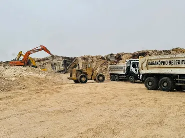 Mersin Ton Bazında Malzeme Kırımı